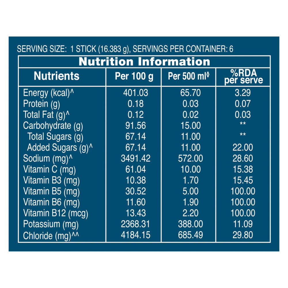 Liquid I.V.™ Hydration Multiplier™ - Lemon Lime|6 Sticks = 3 LTRS| Hydration Drink Mix 16g