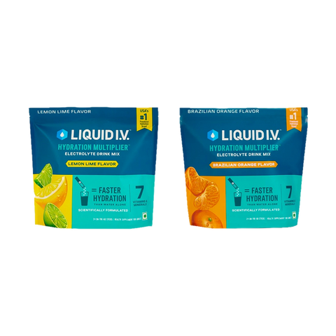 Liquid IV 2 Flavour Bundle (Lemon Lime and Brazilian Orange)