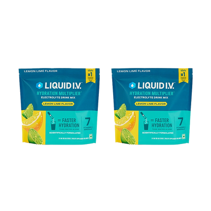 Liquid IV (Pack of 24) 2 Flavour Bundle (Lemon Lime)