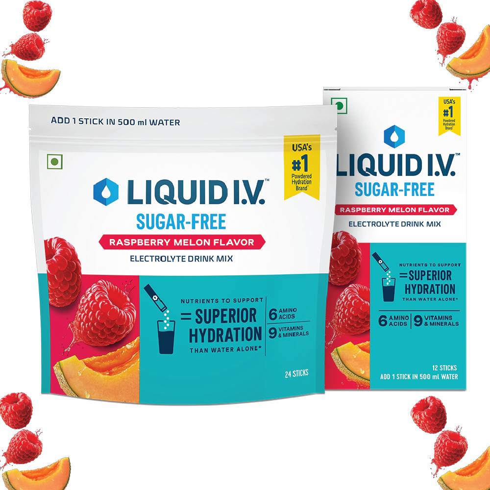 Liquid IV Bundle of 2 (Raspberry Melon)