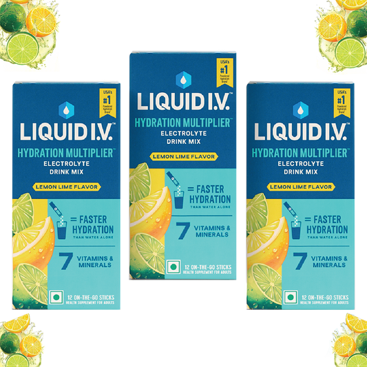 Liquid IV 3 Flavour Bundle (Lemon Lime)