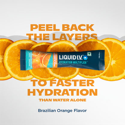 Liquid IV (Pack of 12) 2 Flavour Bundle (Brazilian Orange)