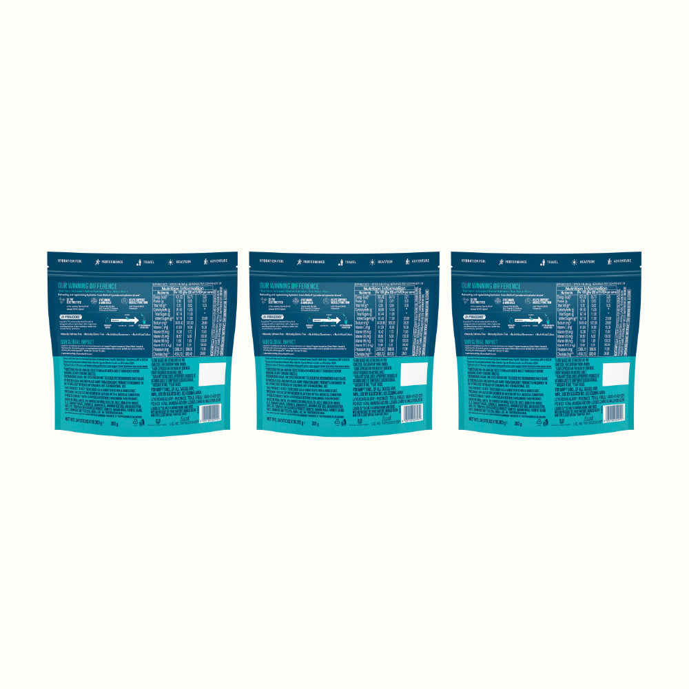 Liquid IV Bundle of 3 (Lemon Lime, Acai Berry and Lemon Lime)