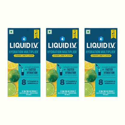 Liquid IV Bundle of 3 (Lemon Lime)