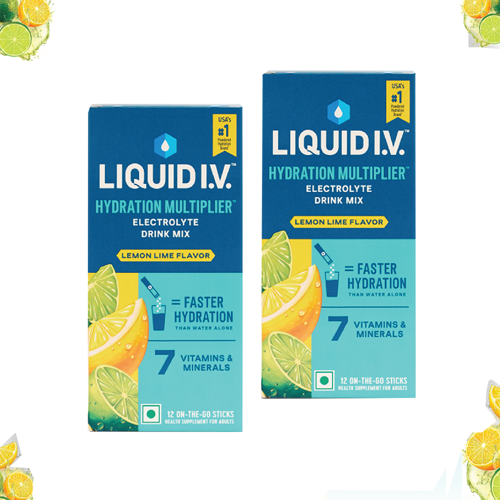Liquid IV 2 Flavour Bundle (Lemon Lime)