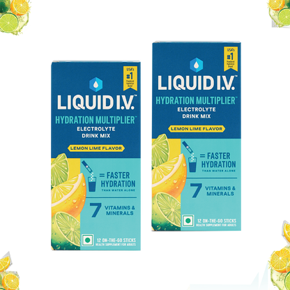 Liquid IV 2 Flavour Bundle (Lemon Lime)